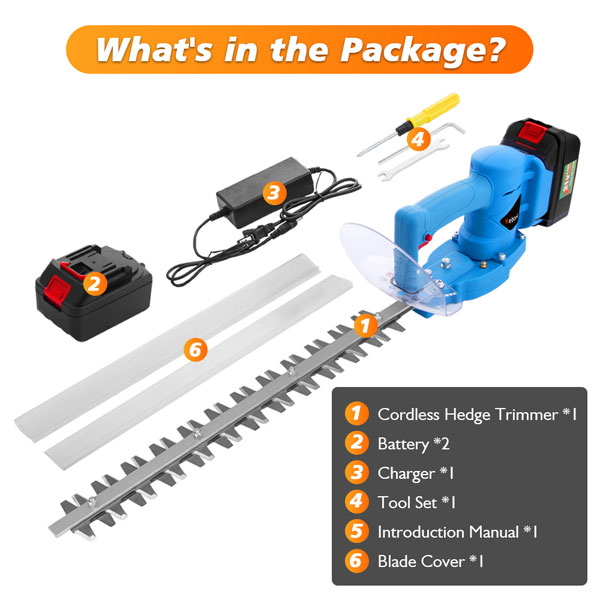 Lightweight battery operated hedge trimmer online