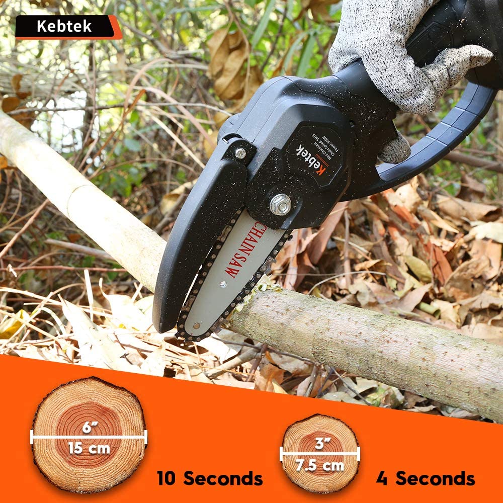 Mini Electric Chain Saw Portable Battery chainsaw